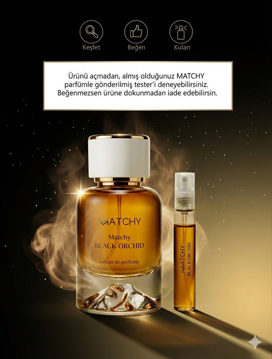 MATCHY BLACK ORCHID